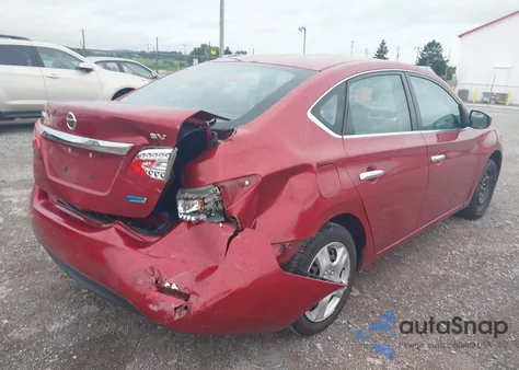 2014 Nissan Sentra S/Sv/Sr/Sl from USA, damaged, VIN 3N1AB7AP0EY228969